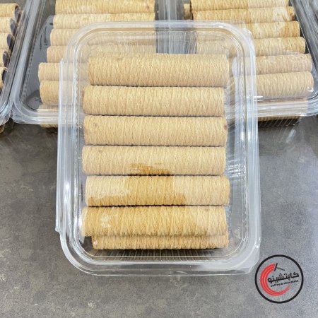 رول البسكوت بشوكولا المقرمش