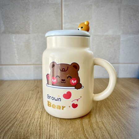 كوب دبدوب بني